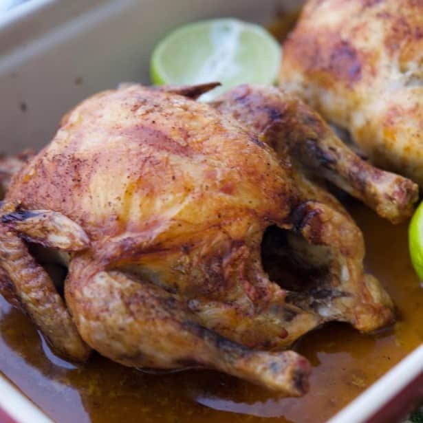 CarriesExpKtchn's tweet photo. Cornish Game Hens seasoned with a rub of chili powder, Kosher salt, lime zest and juice and olive oil; then roasted until golden brown.
Get the Recipe๐๐ป https://t.co/d6LEPzMZiz
#cornishhens #dinnertime https://t.co/QPquWjdpwp