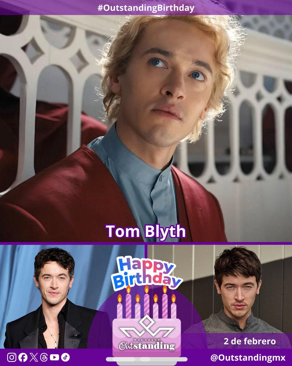 Outstandingmx's tweet image. 🥳 ¡#HappyBirthday, Tom Blyth! 🎂
🥂Nosotros no recomendamos brindar con él, pero como ustedes gusten.🥂
Actor británico, conocido por su papel en 'The Hunger Games: The Ballad of Songbirds and Snakes'.

#OutstandingBirthday #OutstandingMan