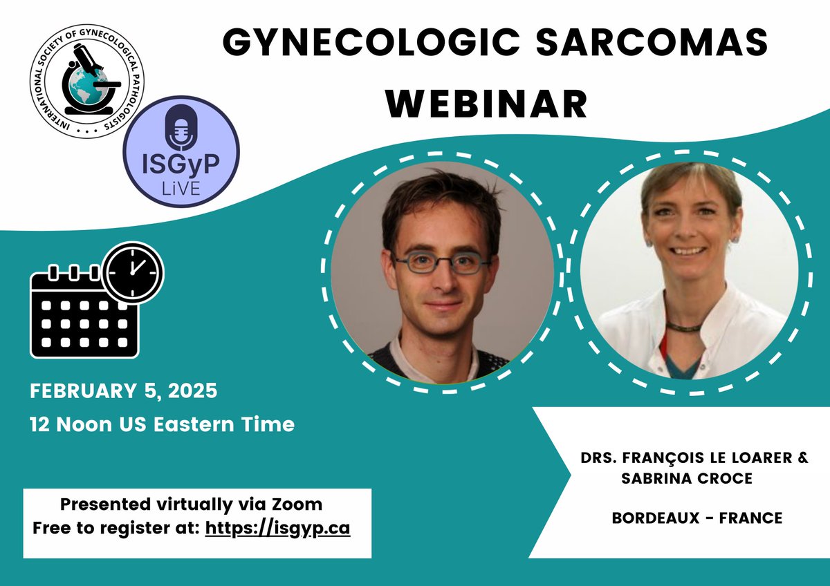 International Society of Gynecologic Pathologists tweet media