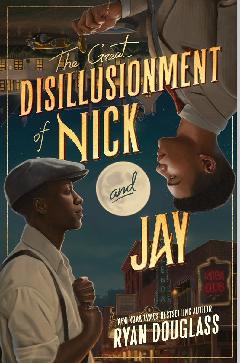 ItsLaDarrion's tweet image. People always ask for Black Queer stories with two Black men.

Welp.
Here’s ya chance to support a Black Queer male author. Here’s a Great Gatsby retelling but with two Black Queer boys at the forefront.  

The Great Disillusionment of Nick and Jay by Ryan Douglass
