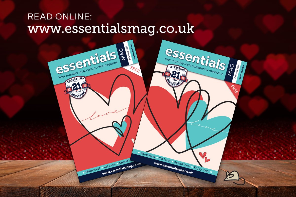 EssentialsMAG1's tweet photo. The February editions of EssentialsMAG are out now! 🌟15,500 homes across #Wrexham and nearby #cheshire villages are receiving their copies - full of local stories, events, community news, and great local businesses. Enjoy!  #Wrexham #chester #localbusiness #magazine #Community https://t.co/Zi8QJaRsRd
