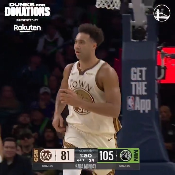 The Dubs have 146 dunks so far this season, resulting in $365,000 raised for the Warriors Community Foundation, courtesy of @Rakuten
Dunks for Donations || #DubNation