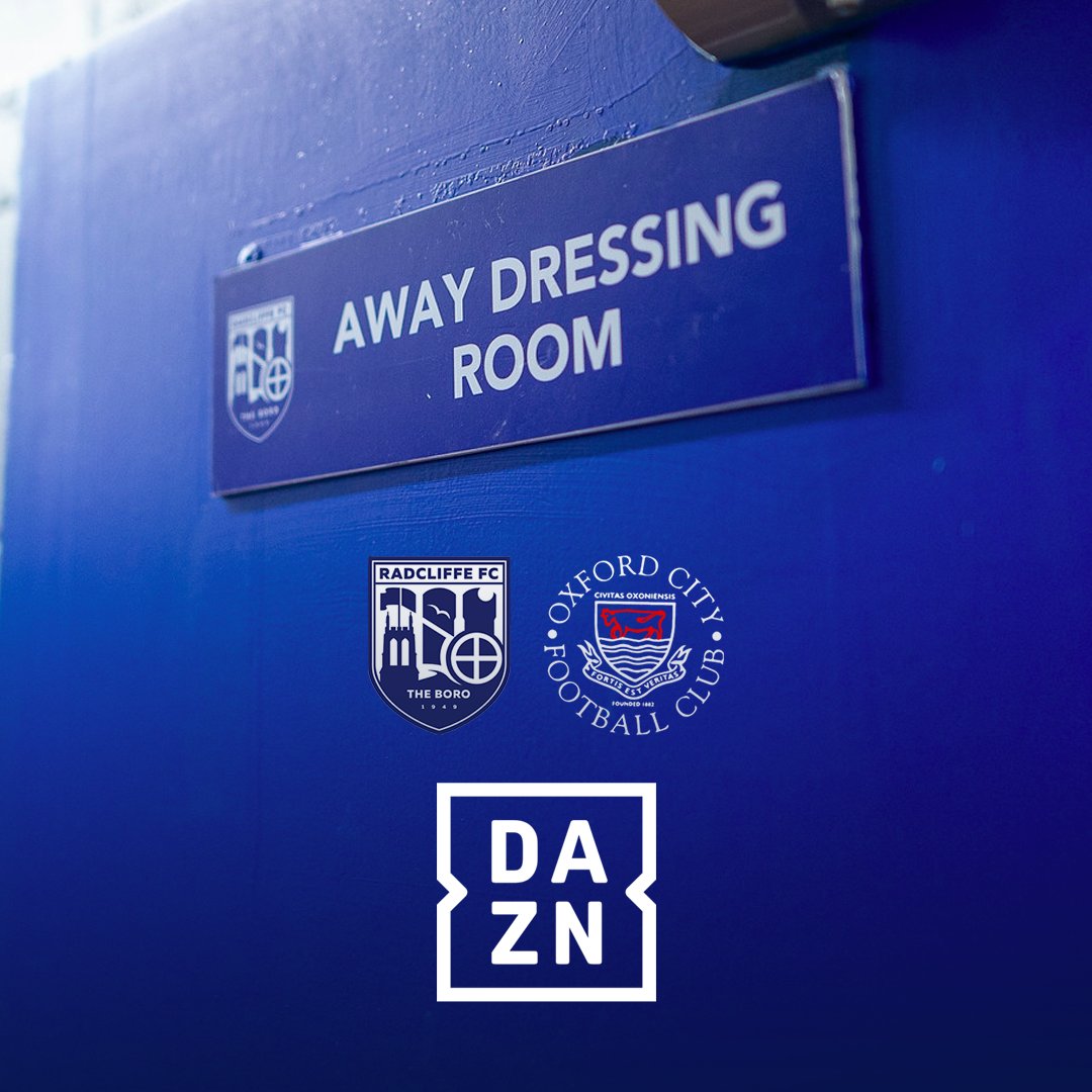 📹 Tomorrow's clash with Radcliffe is live on National League TV on DAZN. 

If you can't make it to Greater Manchester, you can buy a pass here - dazn.com/en-GB/fixture/… 

#OCFC