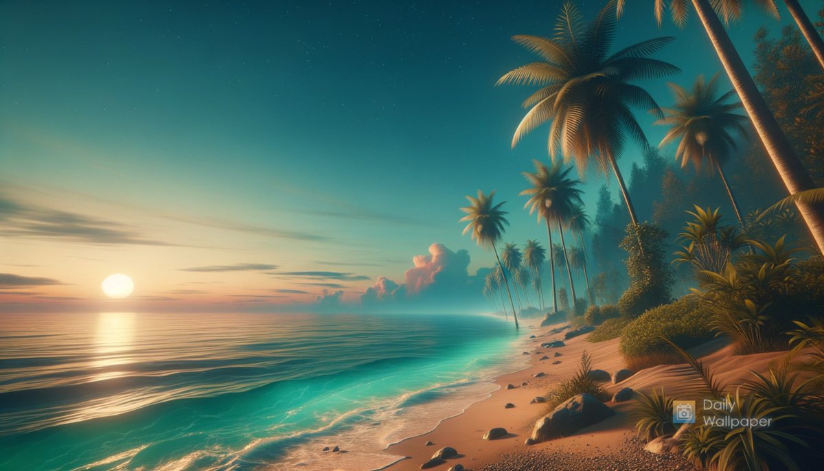 DailyWallApp's tweet photo. 🏖️ “Sunrise Beach” - new wallpaper
📲 Daily Wallpaper for iOS/Mac:
https://t.co/RtE53VkqOp
#wallpapers #beachscape #openai #DALLE3 #AIArt https://t.co/6BBz8uh5rq