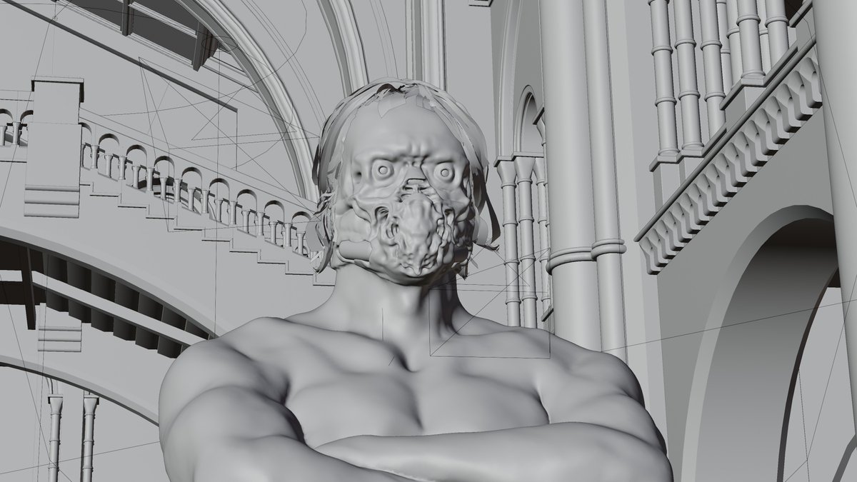 issa_HMDR's tweet photo. A Tleilaxu-modified Sardaukar #dune #b3d https://t.co/Evqlb2bN8n