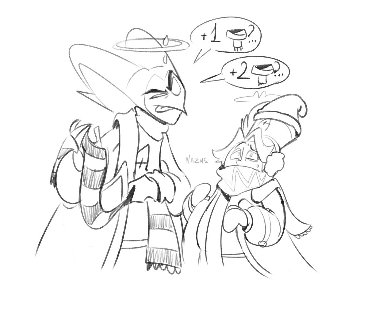 #HazbinHotel 
It's a very difficult choice.