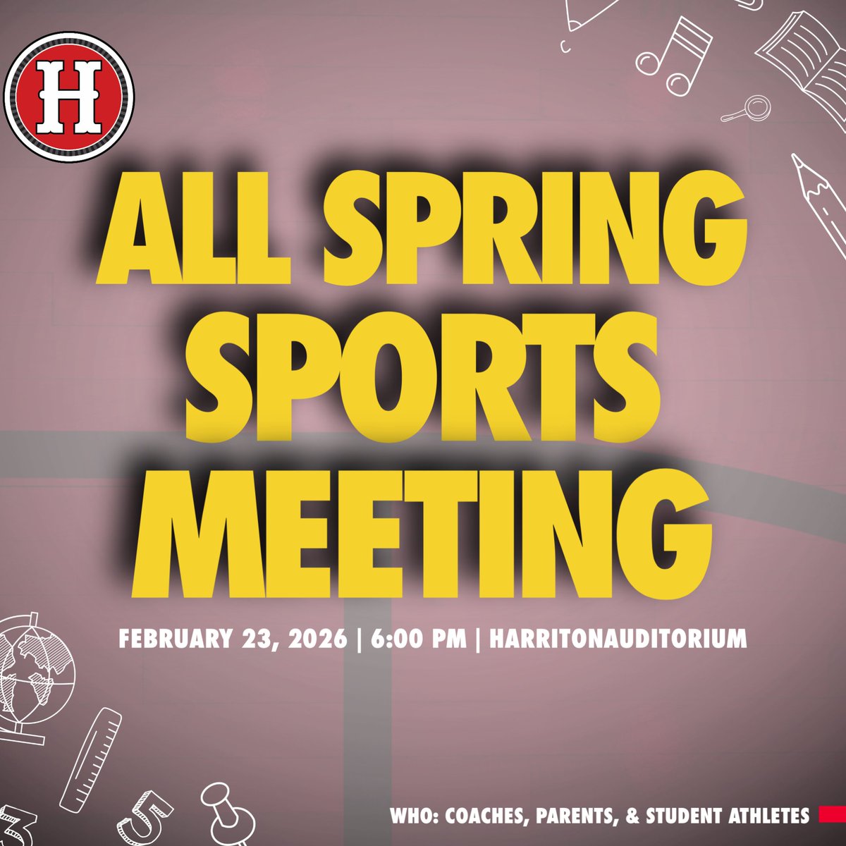 Harriton Athletic Department tweet media