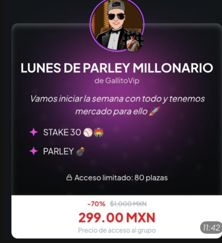 elreypicks1's tweet photo. 🐓💣 HOY TENEMOS PARLAY MILLONARIO DEL GALLITO 💸📈

👀 ¿LO VAN A QUERER POR AQUÍ? 😏🔥

❤️ +100 ME GUSTA
🔁 RT PARA DESBLOQUEARLO 💰🚨

⚠️ Cuando el Gallito suelta parlays así, hay que estar atentos
📩 DISPONIBLE: https://t.co/jaC6NbW9Lk https://t.co/FC82Wvxhyt