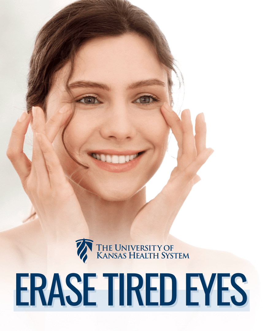 KUFacialPlastic's tweet photo. Drooping or puffy eyelids can make you look older or more tired than you actually feel. 😩 Luckily, eyelid surgery can smooth the contours around the eyelids for a brighter, more rejuvenated appearance.
Refresh your upper face and learn more ➡️ https://t.co/lReURJrRpE https://t.co/cAB6i98l9p