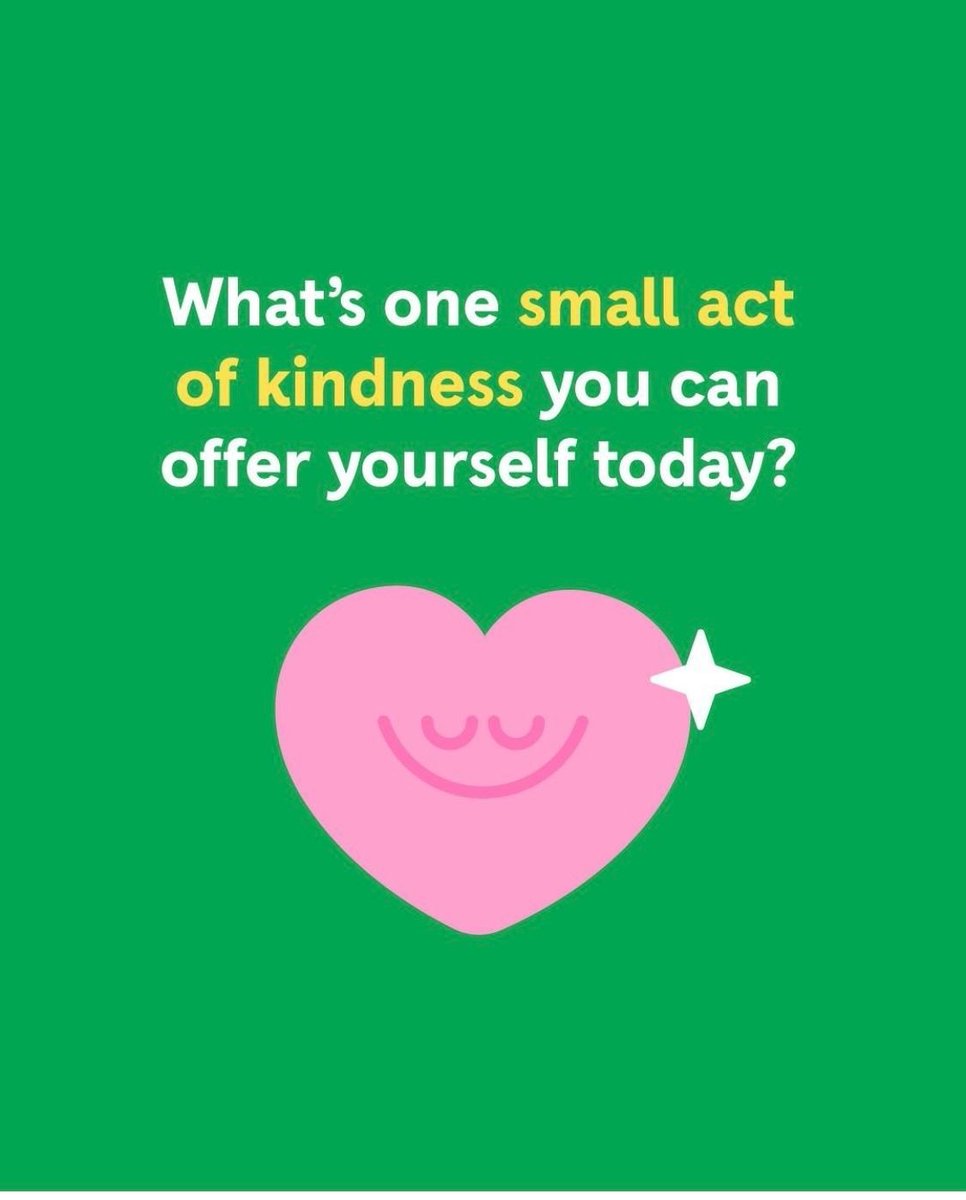 What’s one small act of kindness you can offer yourself today? 

Image: instagram.com/headspace