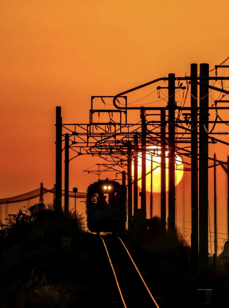 voshans's tweet image. De pracht van het #treinleven… 

(Foto JUN Photography)

#Iyo #Ehime #Japan #trein #train
