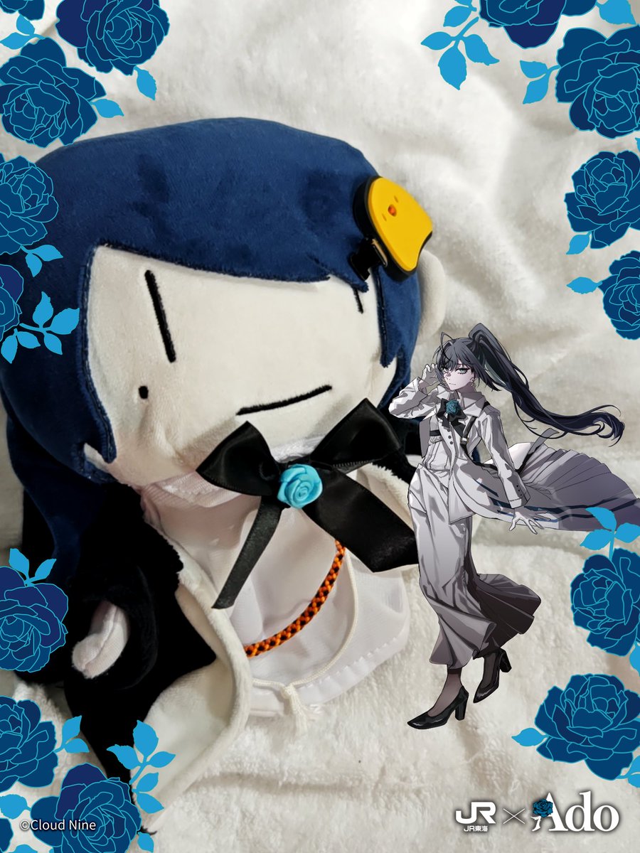 レちゃんとドちゃん単体で撮ってなかった #Adoパペット #推し旅 Ado