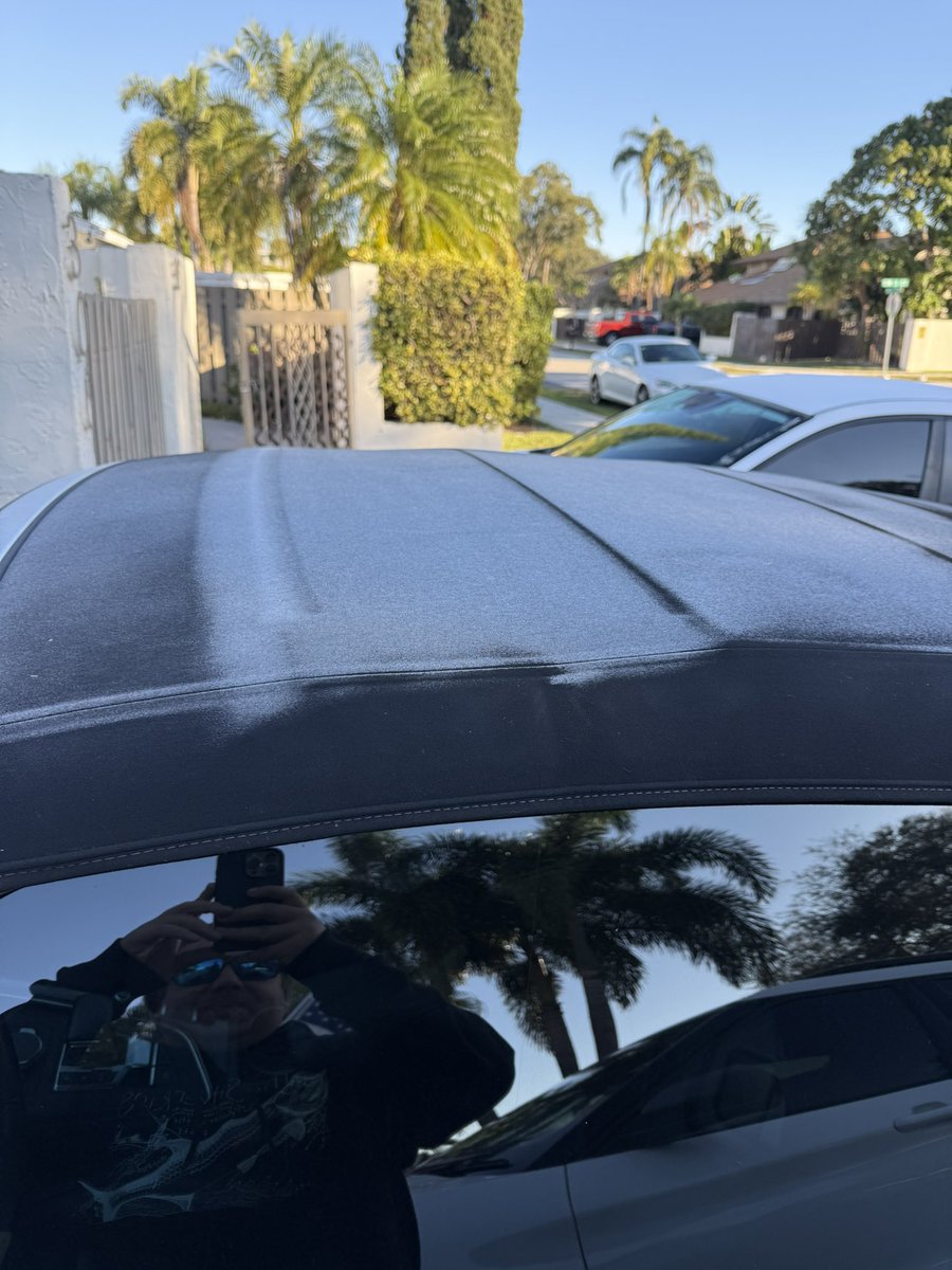 This is a first for me in Florida. 

Woke up to ice on both cars this morning.