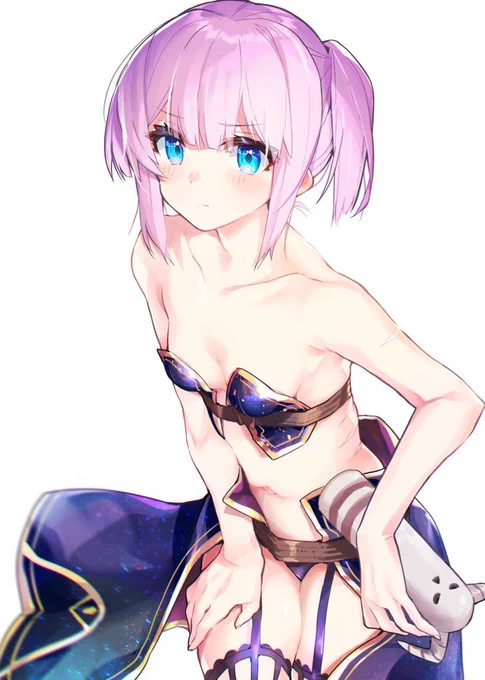 ツインテールの日らしいので。 案外描いてないな。 #ツインテールの日