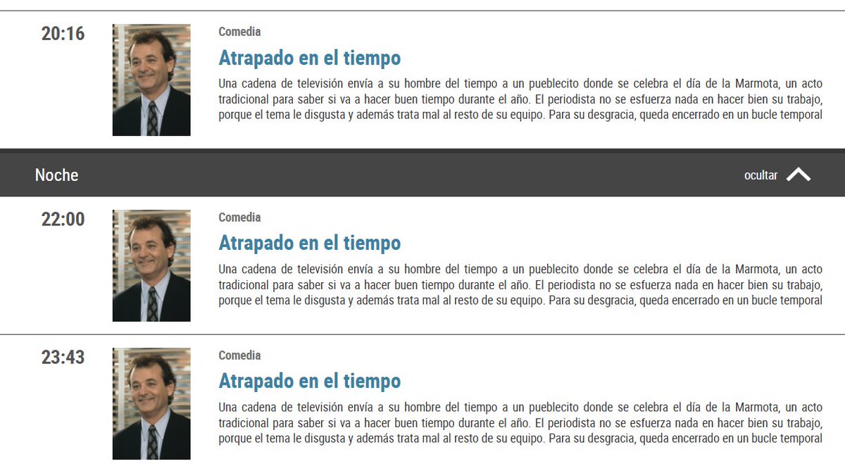 TerrorActo_'s tweet photo. Los programadores de TCM se merecen una subida de sueldo. https://t.co/ieibII32Vo