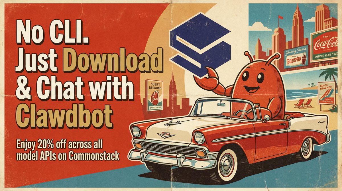 Commonstack tweet media