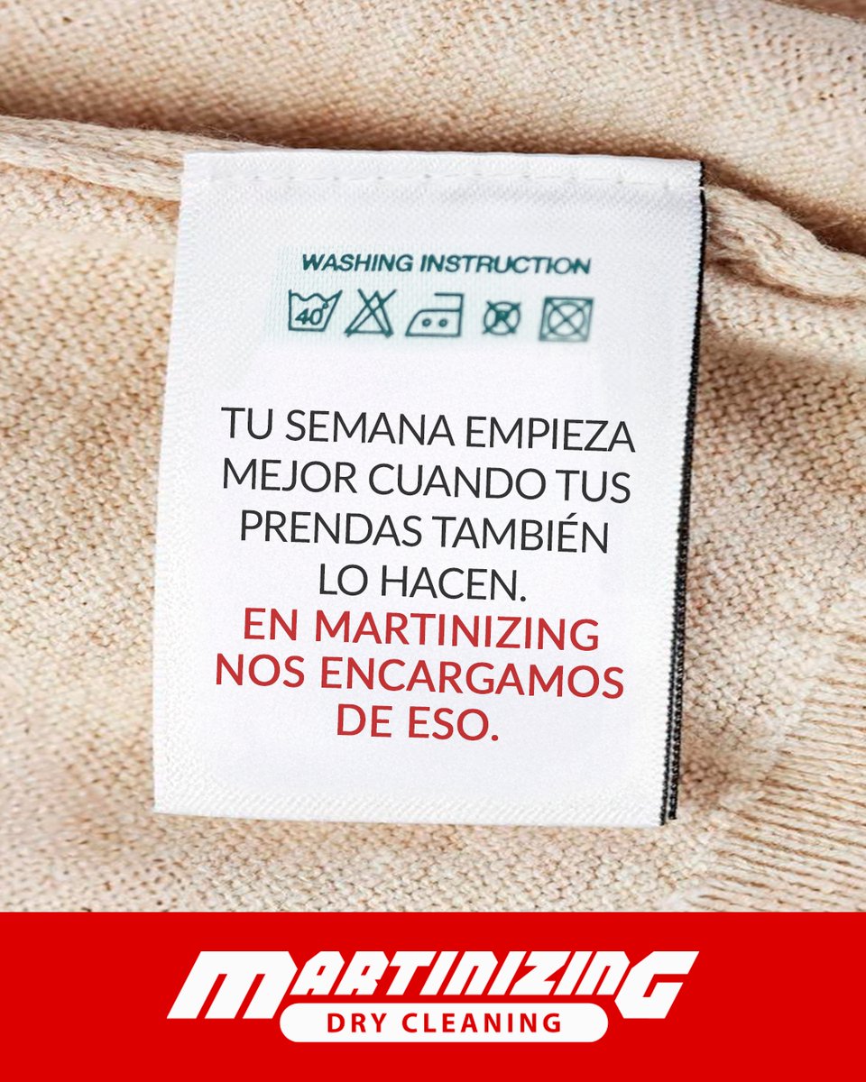 martinizingec's tweet photo. Cada lunes es una nueva oportunidad. 
Empieza la semana con la confianza de sentirte bien desde lo que llevas puesto. 
Martinizing te acompaña... 💪 https://t.co/L9MD2hKMxU