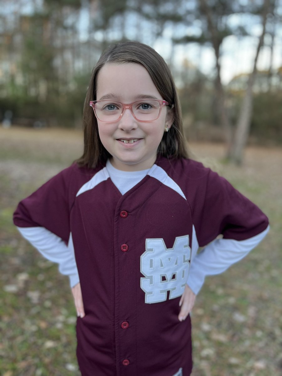 NikkiForet's tweet photo. It’s jersey day at school today, @HailStateBB @CoachOakMSU https://t.co/cv9bl95X0f