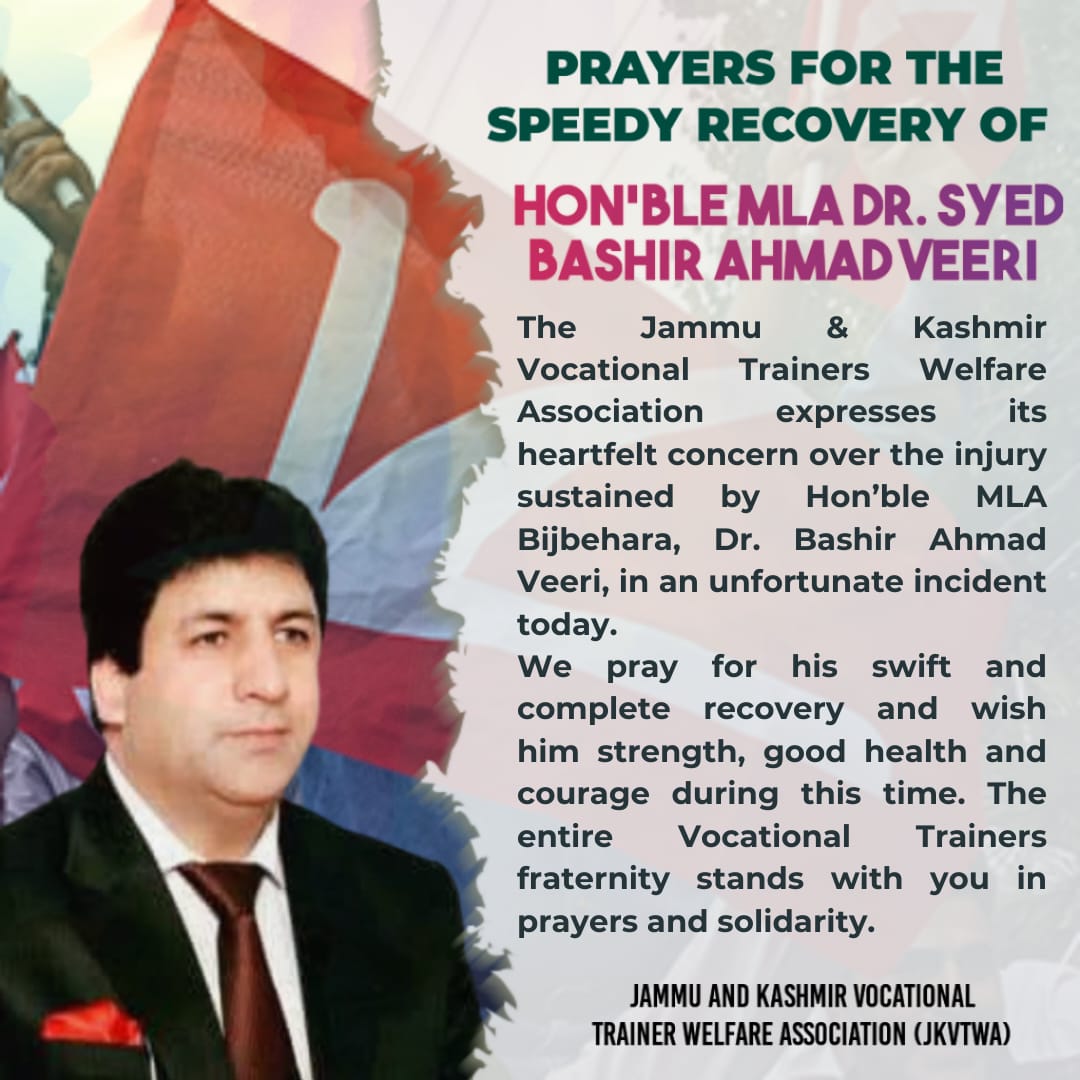 J&K (UT) Vocational Trainers Welfare Association tweet media