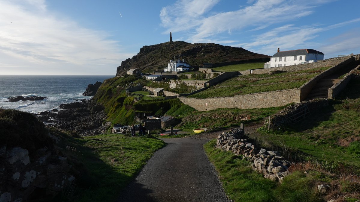 Cape Cornwall in West Cornwall: