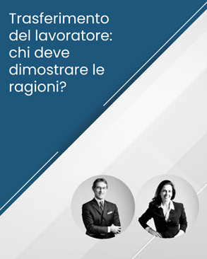 il #trasferimento è legittimo solo se fondato su comprovate ragioni tecniche, organizzative e produttive (art. 2103 c.c.). Decisioni arbitrarie, generiche o punitive non sono ammesse. 
Secondo la Cass. ord. n 31504/2023 l’onere della prova grava interamente sul datore di #lavoro