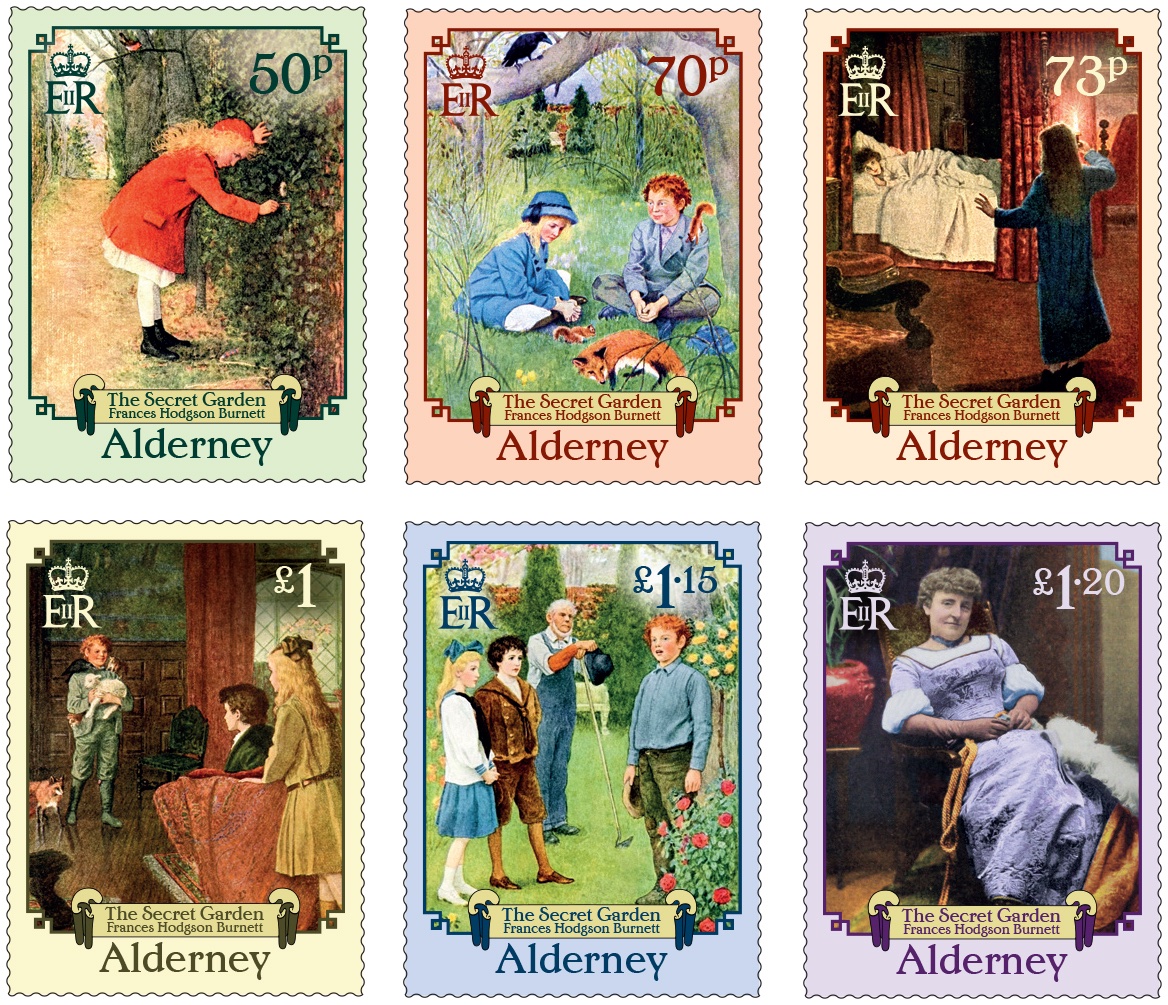 guernseystamps's tweet image. It’s #NationalStoryTellingWeek! We love featuring great #novels and #authors on our #stamps - from Jules Verne’s Around the World in 80 Days, to the anniversary of Frances Hodgson Burnett’s The Secret Garden, and  more besides #literature #books
