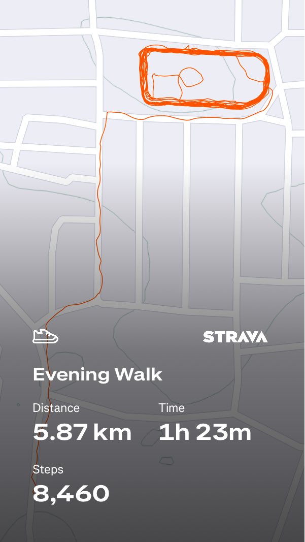 MonishaLnb's tweet photo. Check out my walk on Strava.
Day 1
https://t.co/ZmLlx2TkHH https://t.co/oSkGSwmGCx