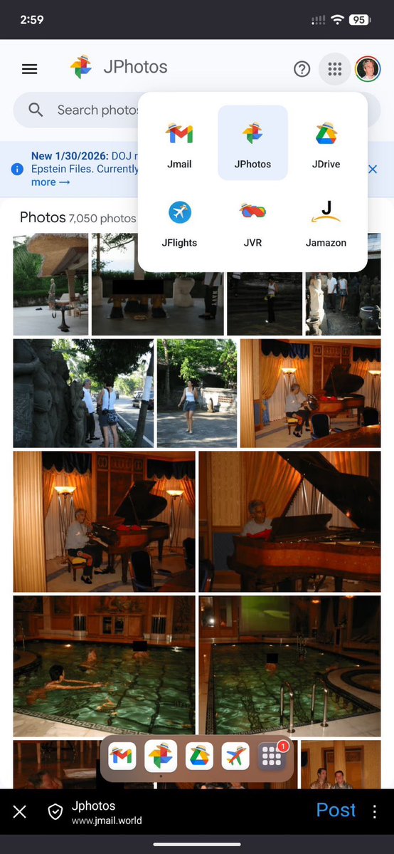 #Epsteindosyaları 'nın tamamına kopyalanmış bir şekilde erişmek için aşağıdaki bağlantıları kullanabilirsiniz.

Dosyaların tamamı; videolar, görseller ve yazışmalardan oluşuyor.

eposta: jmail.world 
drive: jmail.world/drive/ 
video - fotoğraf: