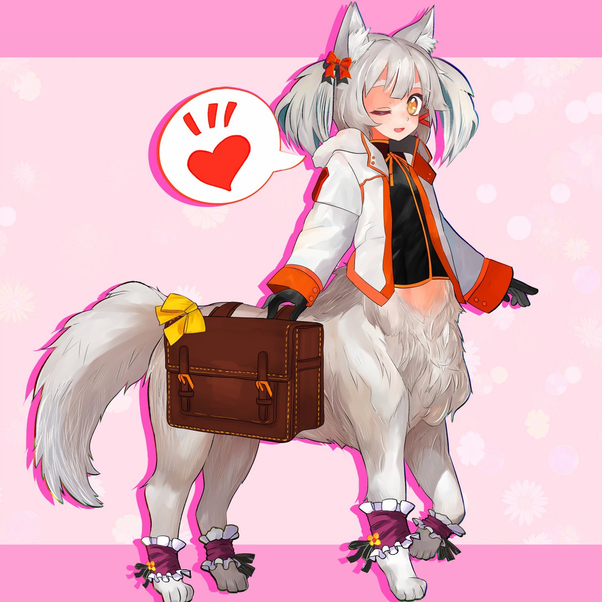 #ツインテールの日
「始まりの魔法使い」からルカちゃん(ツインテールバージョン)です 