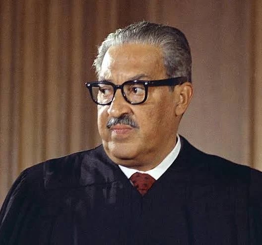 NSP_TrooperBell's tweet photo. HBHM!  We honor Thurgood Marshal.  As a civil rights lawyer, won Brown versus Board of Education and he was the first African associate Supreme Court justice.🇺🇸 https://t.co/CQ0hrCI7Cq