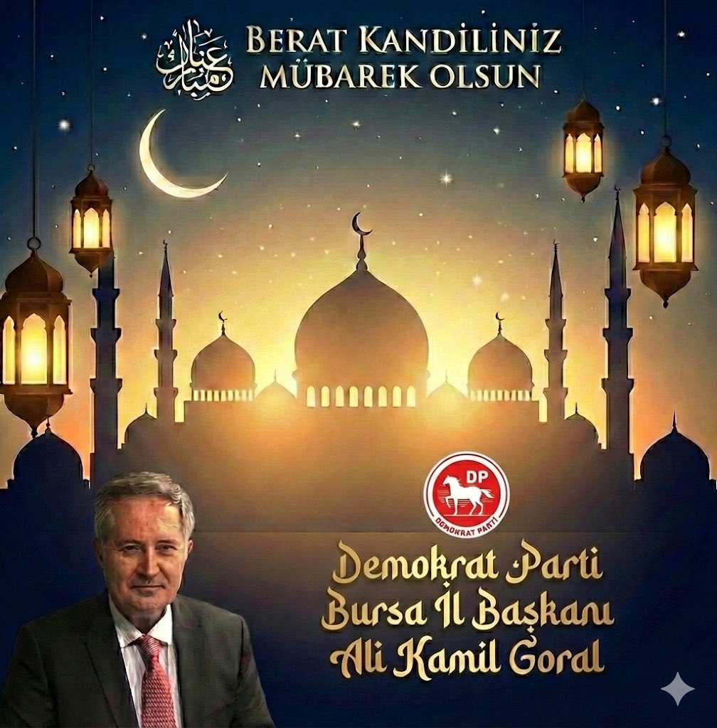 Berat Kandiliniz mübarek olsun. 

<a href="/DpKamilGoral/">Ali Kamil Goral</a> 

#Bursa #BeratKandilimiz