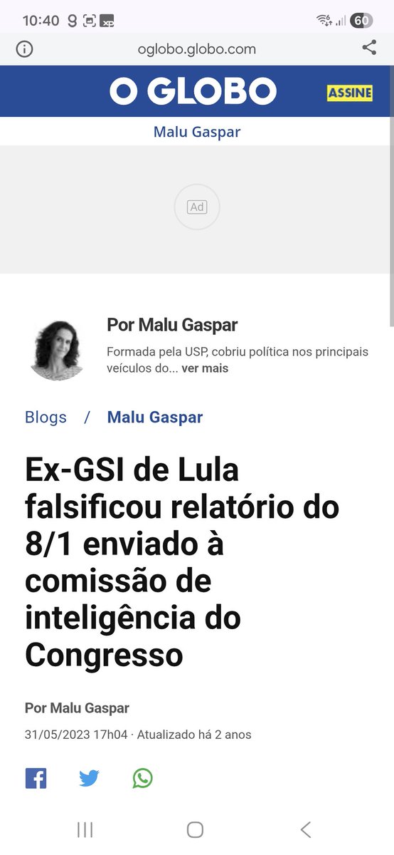AGMartins3's tweet photo. @karenllyandra @Maroka_Rio Lula transformou um General em uma espécie de "hostess"de infiltrafo em baderna, na trama do Golpe de Taubaté... https://t.co/WAkPqUlZFo