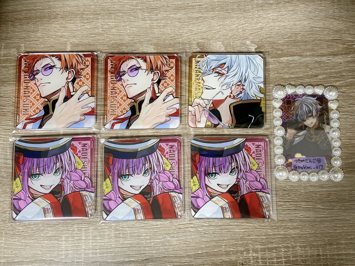 交換/譲渡】東京エイリアンズ アクリルコースター 譲▶︎兵吾2 ライカ3