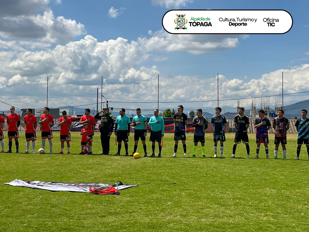 ⚽🏆 Gran Final del I Campeonato de Fútbol Abierto Tópaga 2025 – 2026 🏆⚽ Este importante campeonato fue posible gracias al apoyo decidido de la Alcaldía Municipal de Tópaga, en cabeza del alcalde Ing. Juvenal Torres, y la Secretaría de Cultura, Turismo y Deporte.