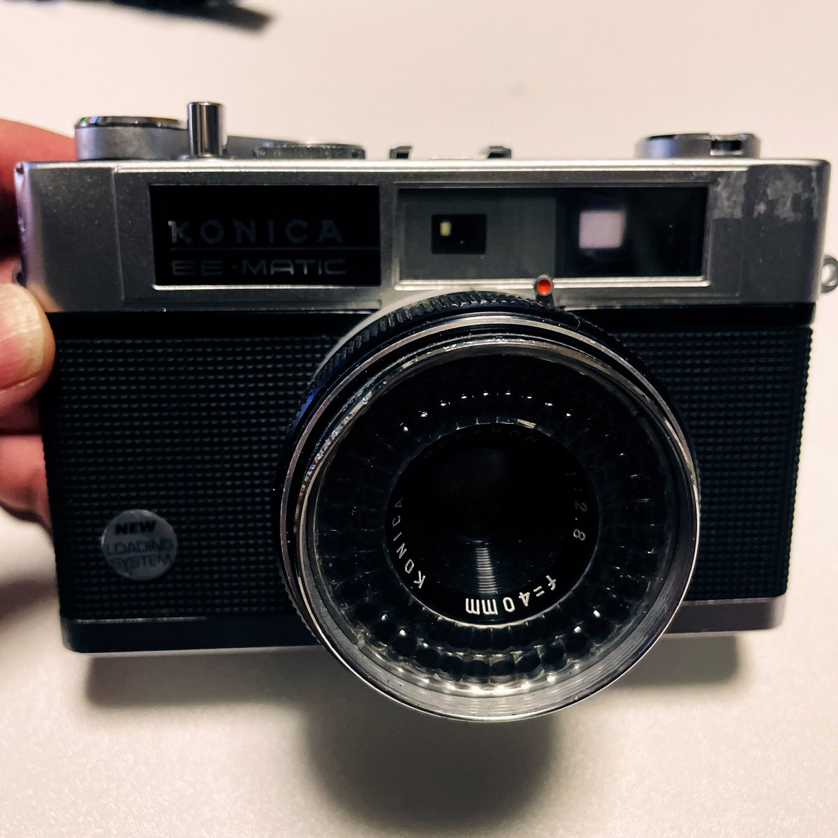 コニカ EE-マチック デラックス。 1965年のフィルムカメラ。 ジャンク