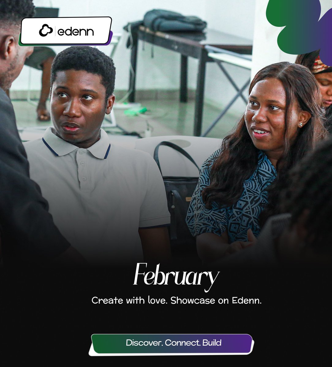 Welcome to February. 
Create with love and showcase on Edenn. 

#edenn #games #creativetech #february