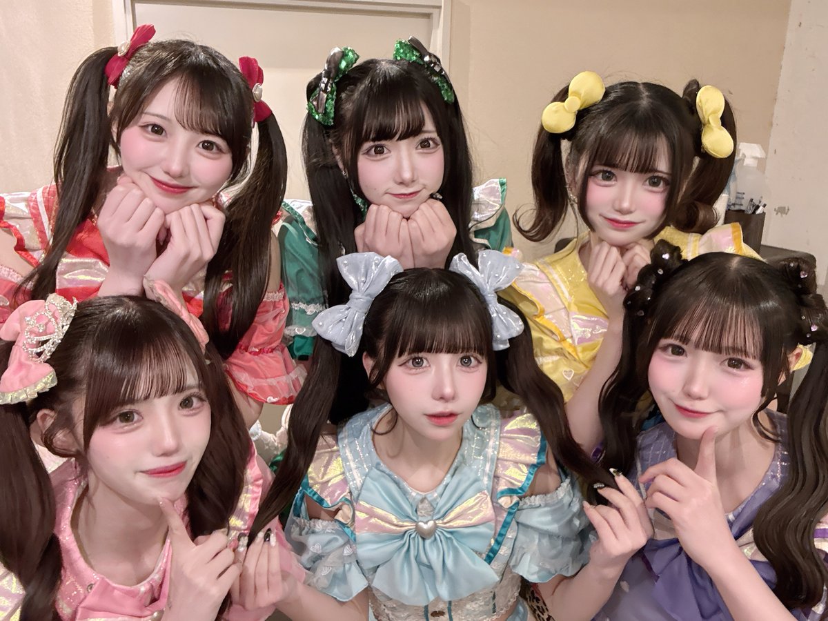 ツインテール/6体セット 最強ツインテール𓂃🎀𓈒𓏸 #ツインテールの日