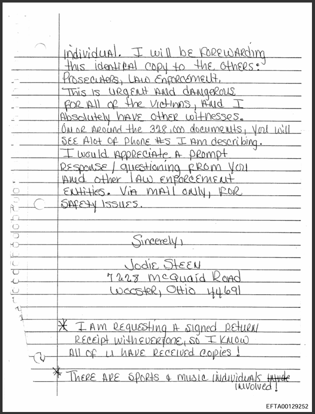 mrhdalton's tweet image. 2/2

EFTA00129247.pdf of Epstien Files. #Epstienfile #Epstein