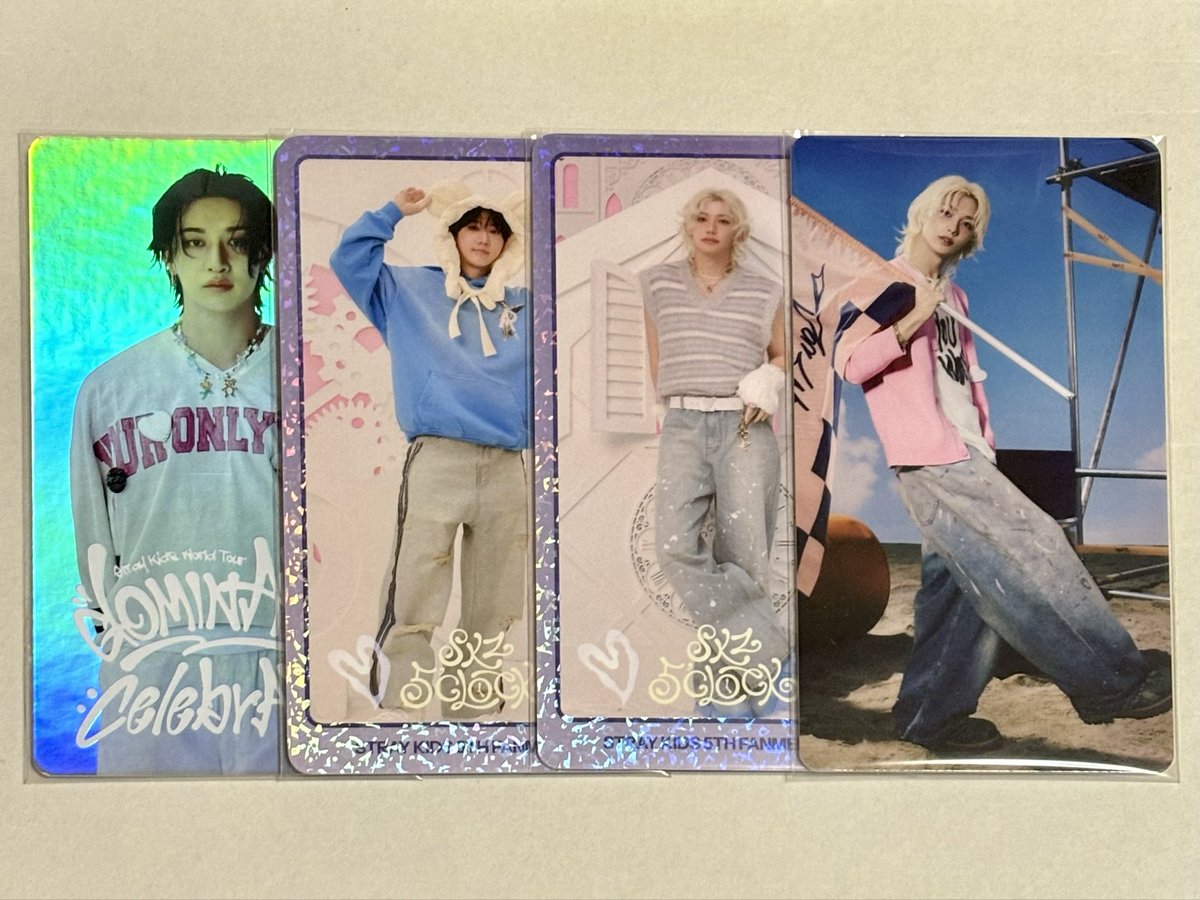 5un4vv's tweet photo. Stray Kids スキズ トレカ 交換を探しています
CelebrATE スペシャルトレーディングカード
スペシャルトレカ

《譲》バンチャン チャンビン フィリックス
《求》ヒョンジン(全身) 

郵送交換希望です。
異種含み難しいかと思いますが、お気軽にお声掛け下さい。よろしくお願いします。 https://t.co/3qmbzFWA5t