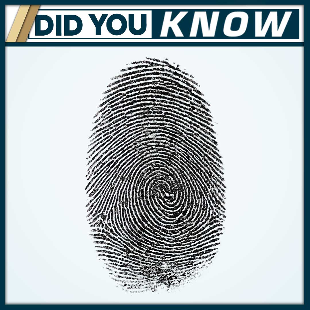 DID YOU KNOW? Even identical twins have different fingerprints! Every person on Earth has unique prints 🔍 #DCSO #DidYouKnow