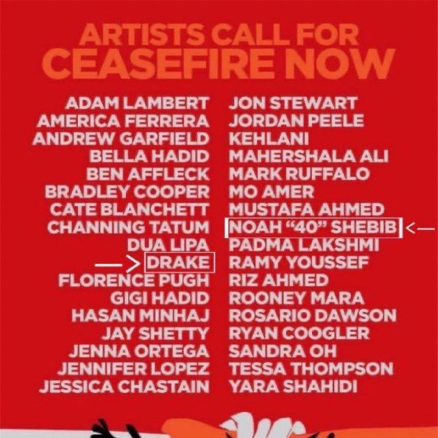 sofarviews's tweet image. Drake stood for many important causes, he’s one of the very few rappers who support Palestine, while others delete comments on Gaza.

Speaking of power moves, suing the biggest music label for defamation is the biggest power move an artist with his level of fame could ever do.