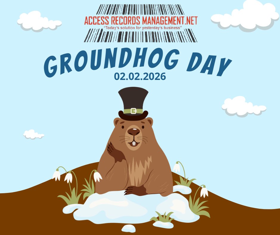 AccessRecordsS's tweet image. Regardless of the outcome today with the Groundhog, We Hope You Have a Wonderful Day Today #GroundhogDay #Superstitious #WishingForSpring #PaperShredding #RecordsStorage