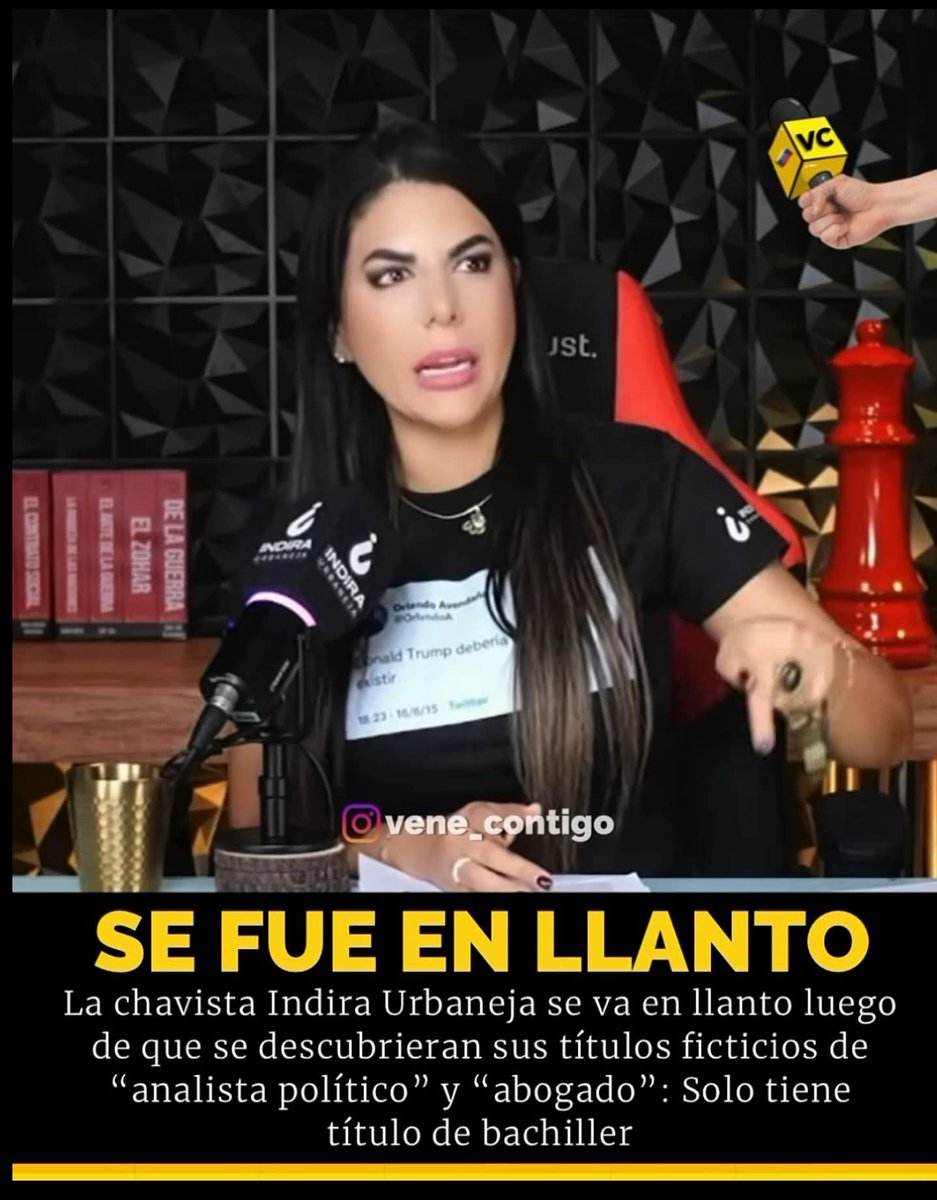 ESTO HACEN EN TODOS LADOS LOS SOCIALISTAS!
Indira Urbaneja andando por embajadas “dando explicaciones” sobre un título que no aparece en los registros formales.
Un título legítimo no se defiende con giras diplomáticas, se defiende con actas, libros, sistemas y firmas verificables