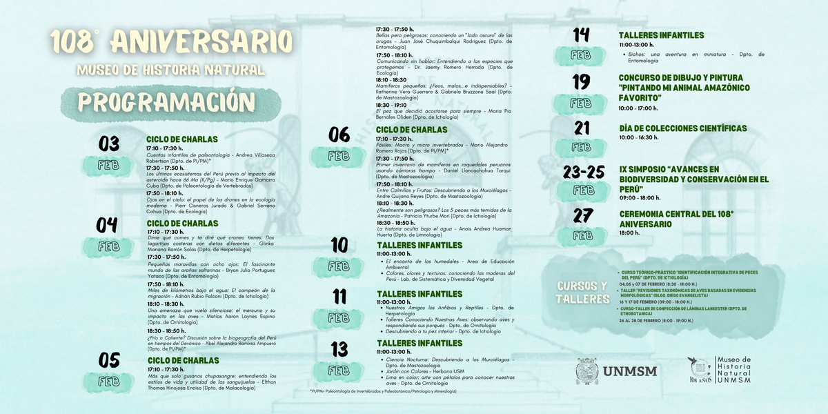 Museo de Historia Natural UNMSM tweet media