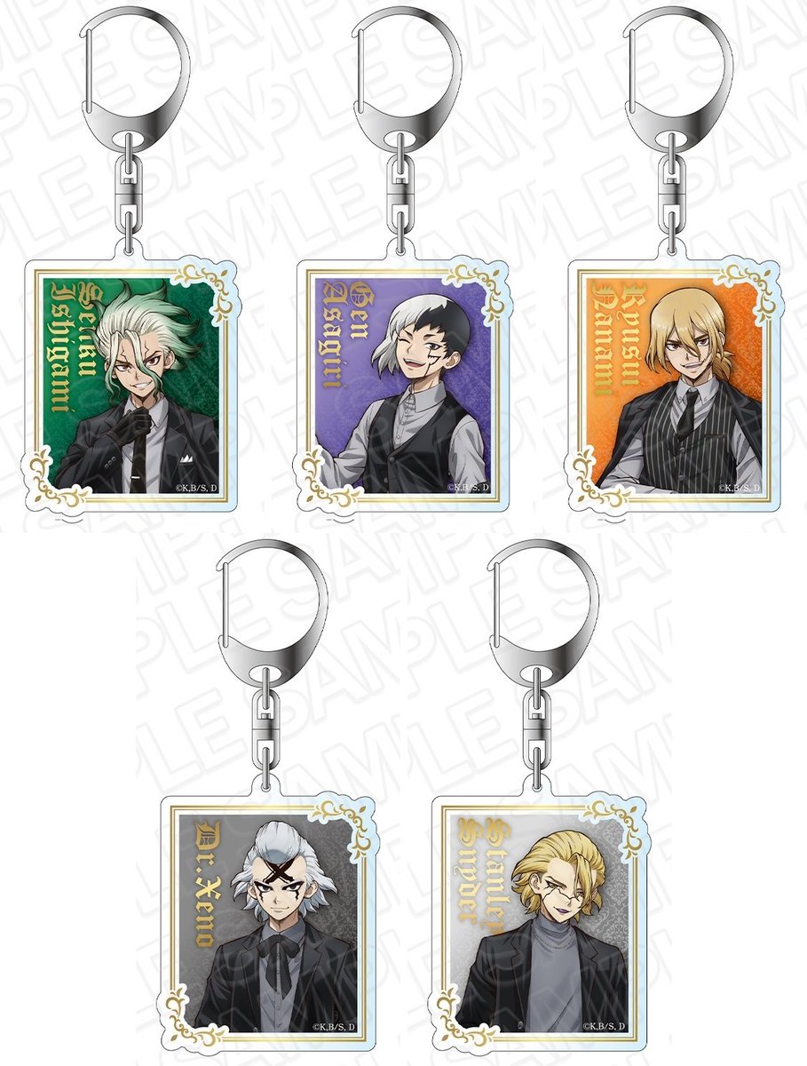 ドクスト ゼノ ロフト アクリルスタンド 缶バッジ 特典 ポストカード