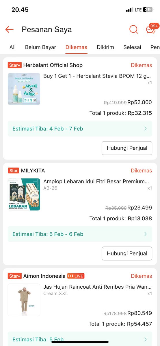 chiareind's tweet photo. @RacunBelanja stevia utk ngopi, amplop lebaran, jas ujan, dan detergent mincun 🥳 https://t.co/GCbasLef8J
