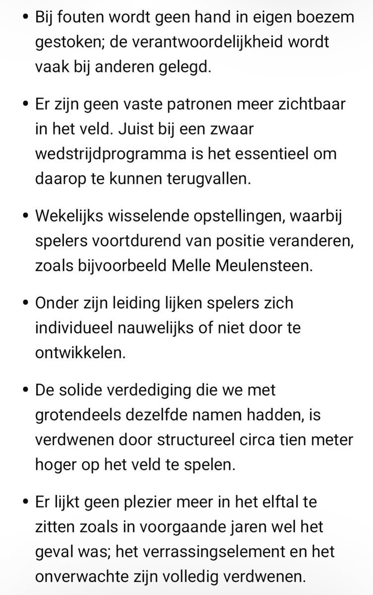 Vrees voor degradatie wordt met de dag groter. Met Boel aan het roer is het jarenlange uitstekende beleid niks waard!

Mitchell van der Gaag is een uitstekende haalbare trainer voor ons Kowet.

Waarom Boel eruit? nou zie hier  👇