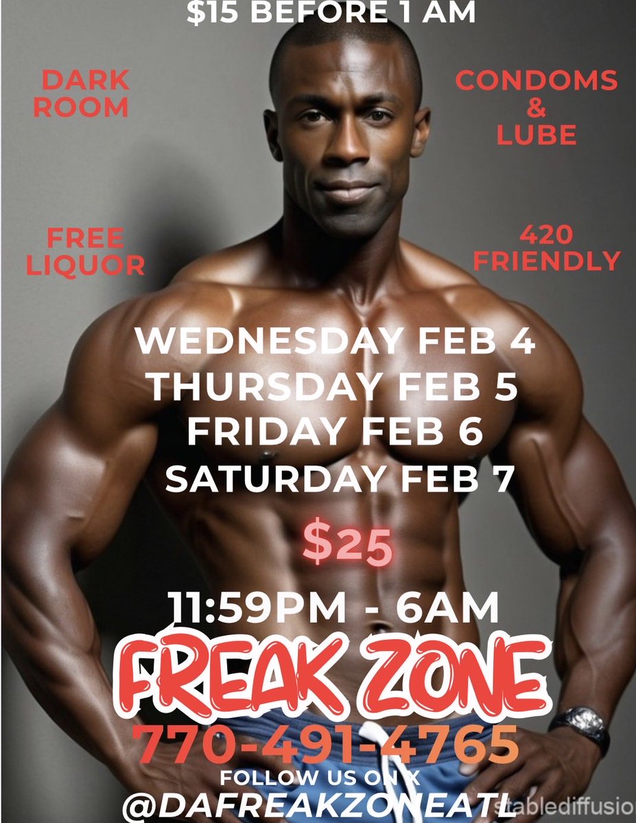 Join us <a href="/DafreakzoneATL/">Freak zone</a> home of the real freaks and your favorite content creators 😈  Be sure to join our text list for exclusive invites and special promotion text ZONE to 1-866-512-5049
