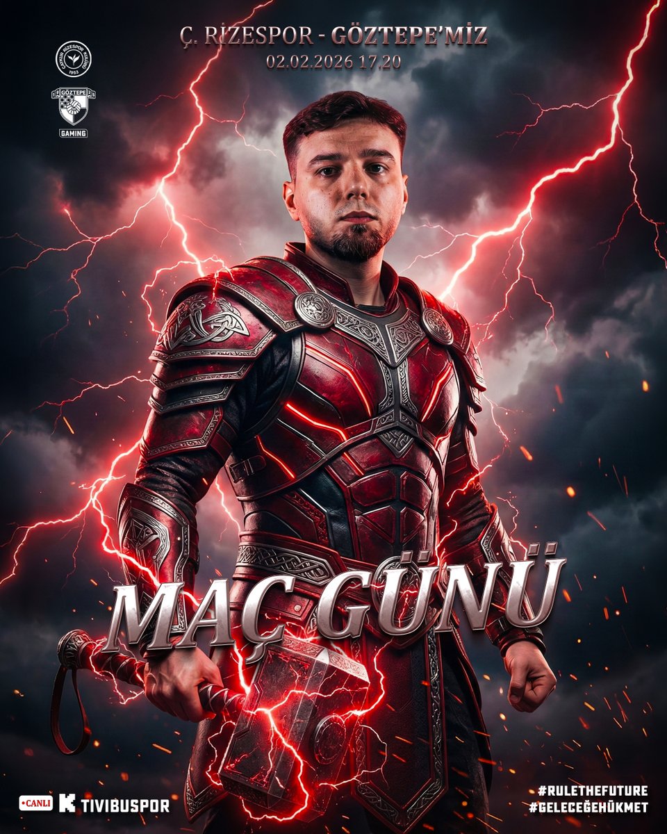 goztepegaming's tweet photo. 📢 #GöztepeninMaçıVar
🏆 Türk Telekom eSüper Lig (1. Hafta)
⚽ Çaykur Rizespor - Göztepe'miz
🕖 17.20
📺 https://t.co/kisoylGrib
#️⃣ #RuleTheFuture https://t.co/QqaIBjKeEB