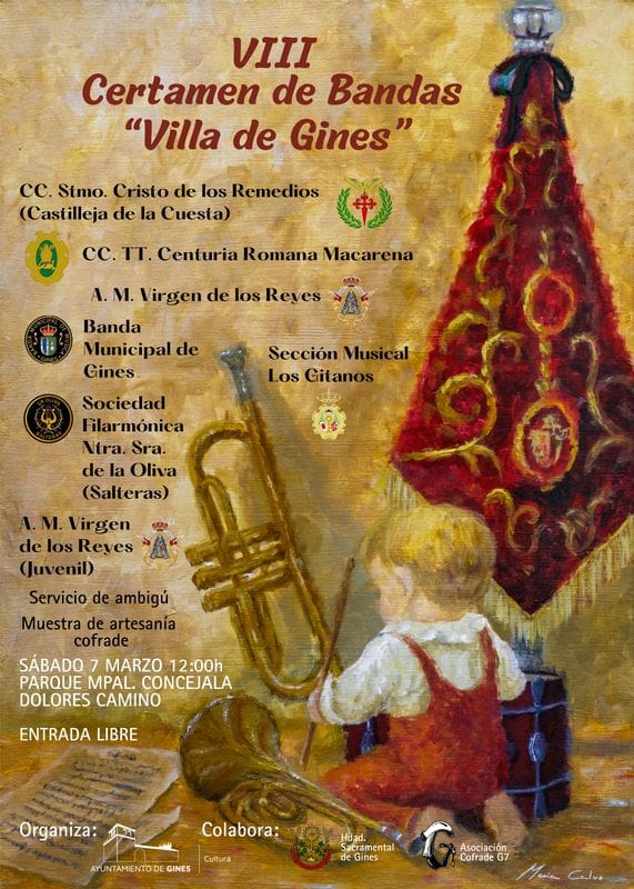 🎺✨ Gines ya huele a incienso y suena a Pasión ✨️🎺

<a href="/AytoGines/">Ayuntamiento de Gines 🇺🇦 Sevilla</a> 
<a href="/HdadSacramental/">Hdad Sacramental (Gines)</a>